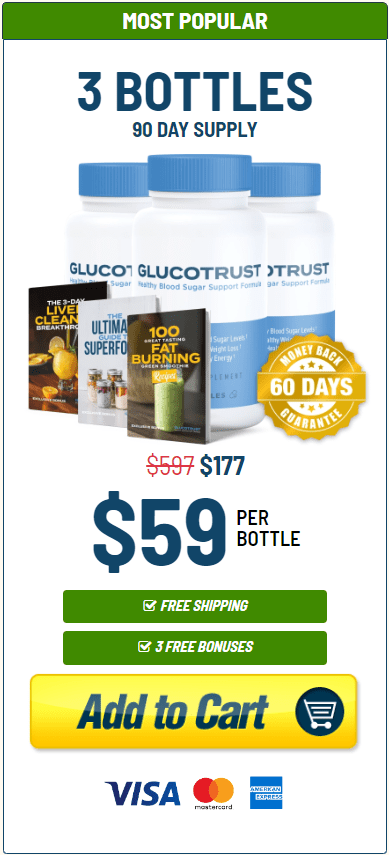 gluco trust 3 bottles